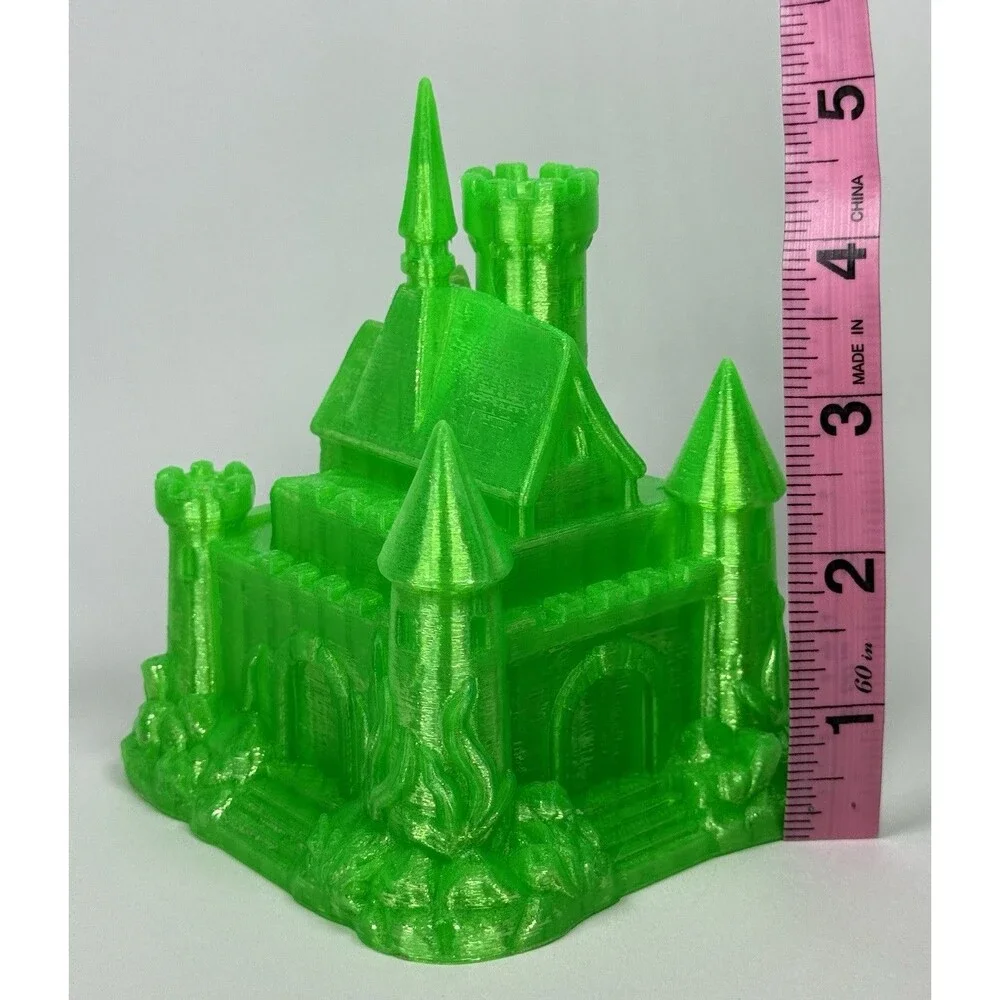 Sea Monkeys Translucent Green Aquarium Castle Toy